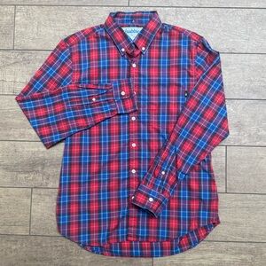 Chubbies Red/ Blue Plaid Button-down